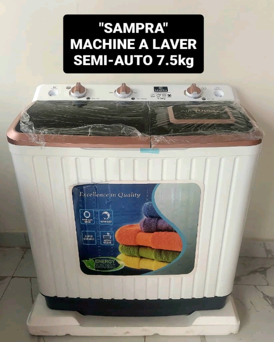 Machine à laver Sampra 7,5kg